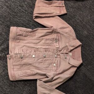 Maurices Blush Button-Down Jacket